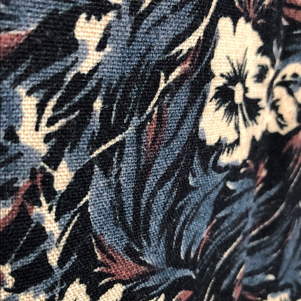 Floral Patterned Vintage Women's Blazer (V1) - Picture 7 of 13